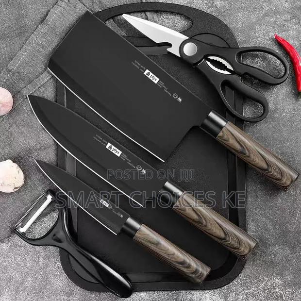 7pcs Kitchen Knife Set
 Sharp, Durable Easy to Use - thumbnail 4
