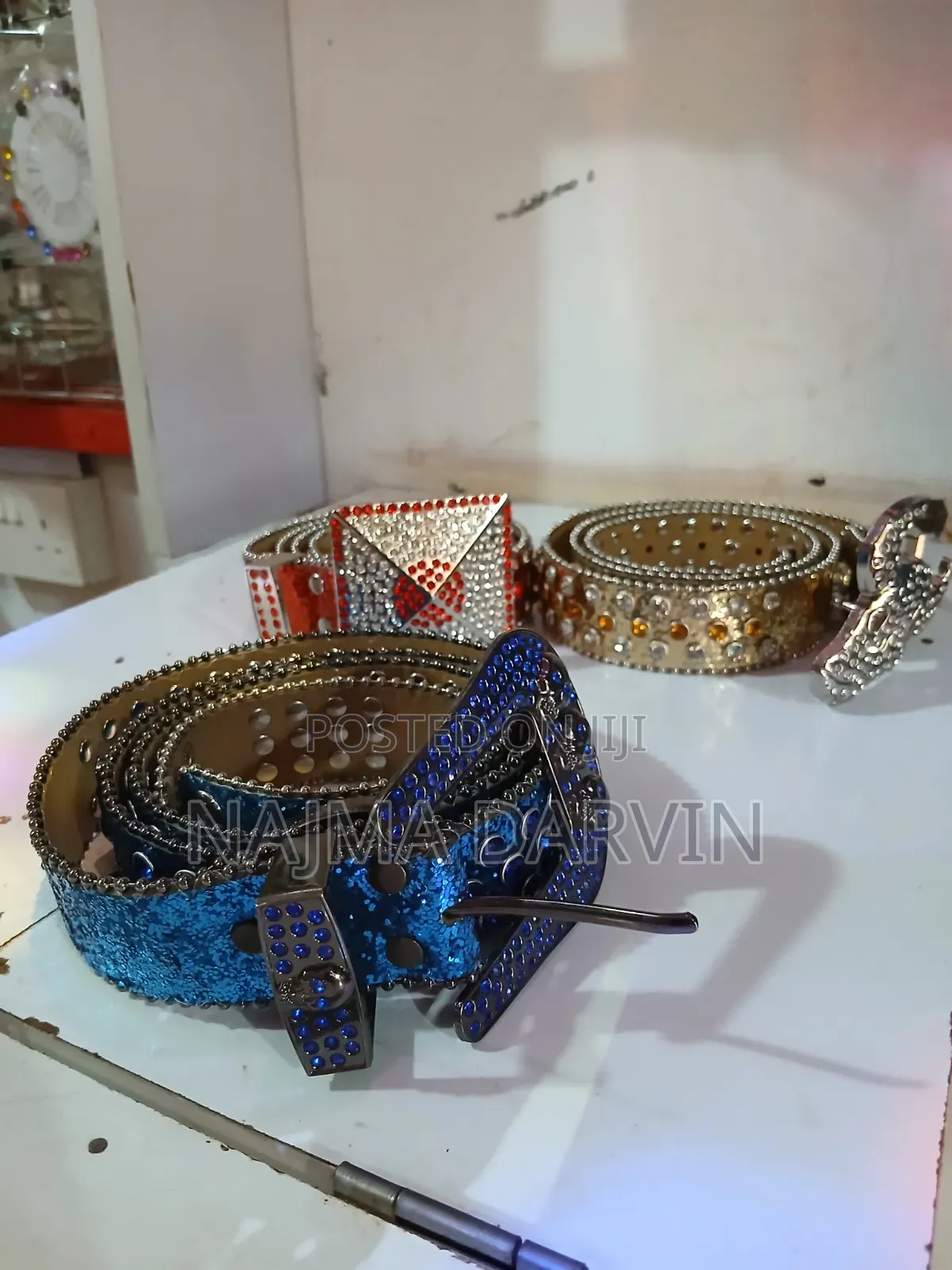 Leather Ice Belt