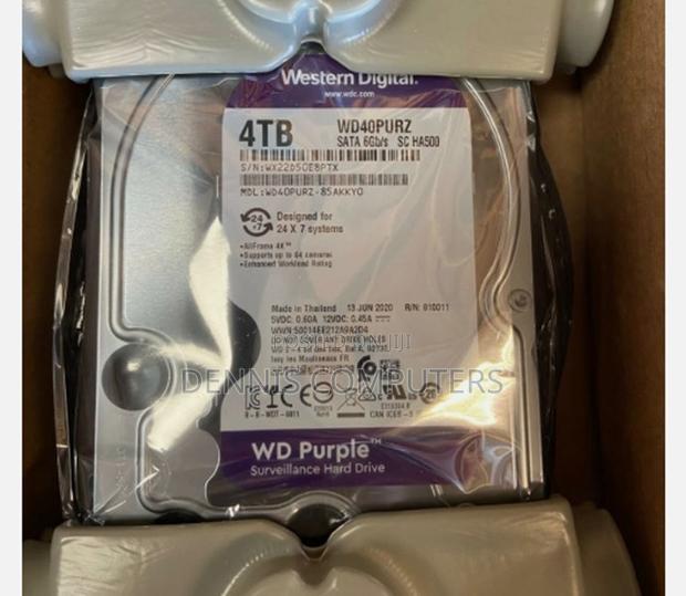 4tb Wd Western Digital Surveillance Hard Disk