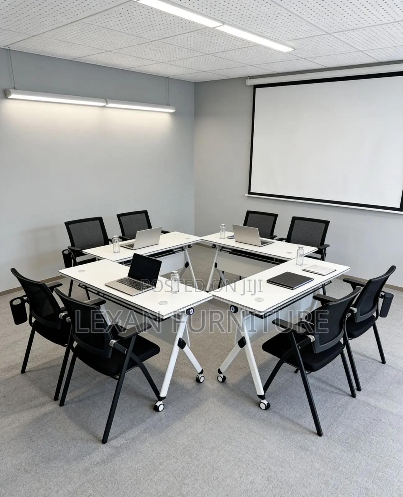 Modern Foldable Office Computer Desk