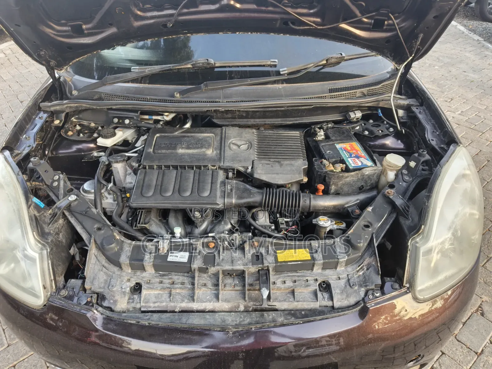 Mazda Verisa 2009 Brown