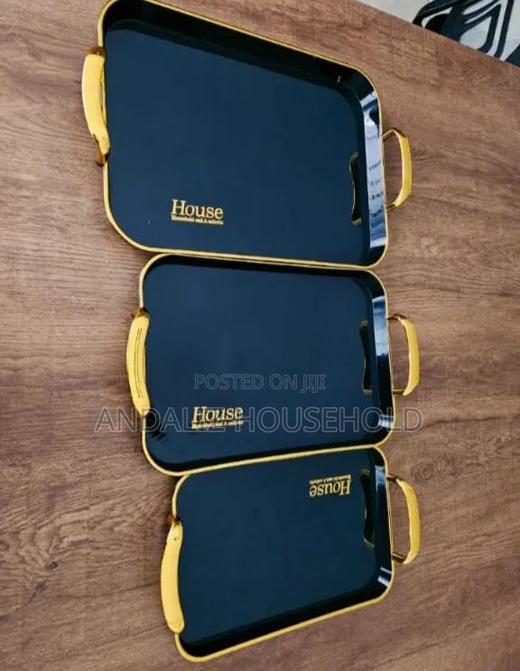 3in1 Black Tray