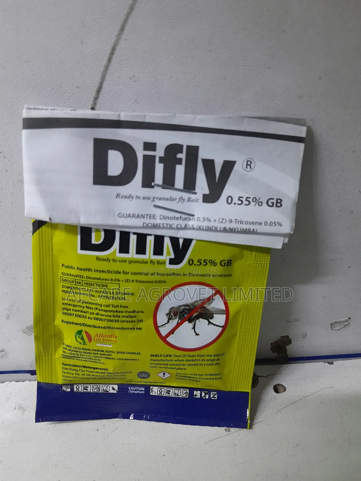 Difly Granular Fly Bait 0.55% Gb. 5grams