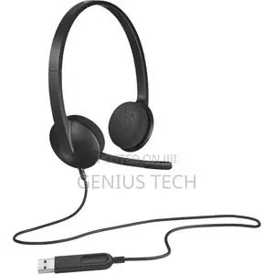 Logitech H340 Usb-a Headset With Noise Cancelling Mic — Black