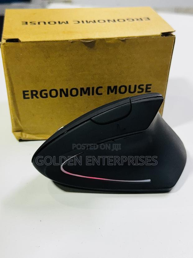Wireless Led Comfort Grip Ergonomic Mouse