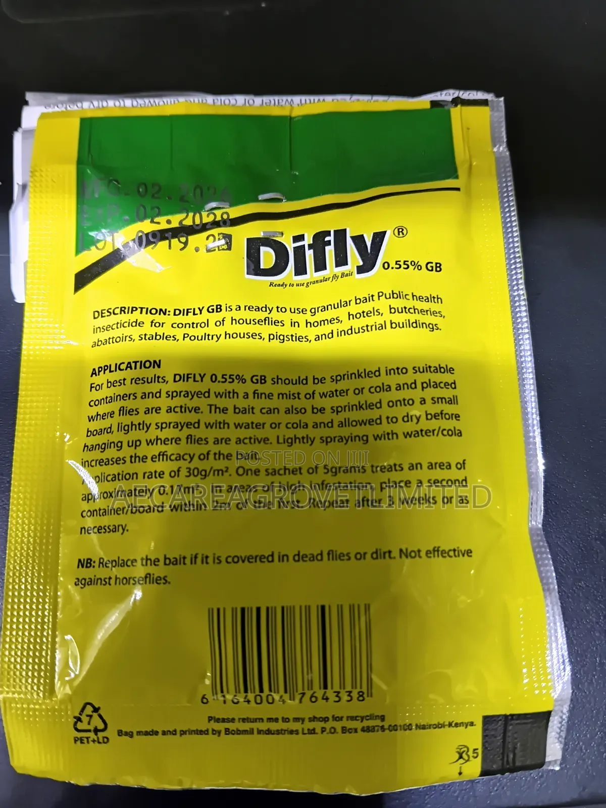 Difly Granular Flybait 0.55% Gb 5grams