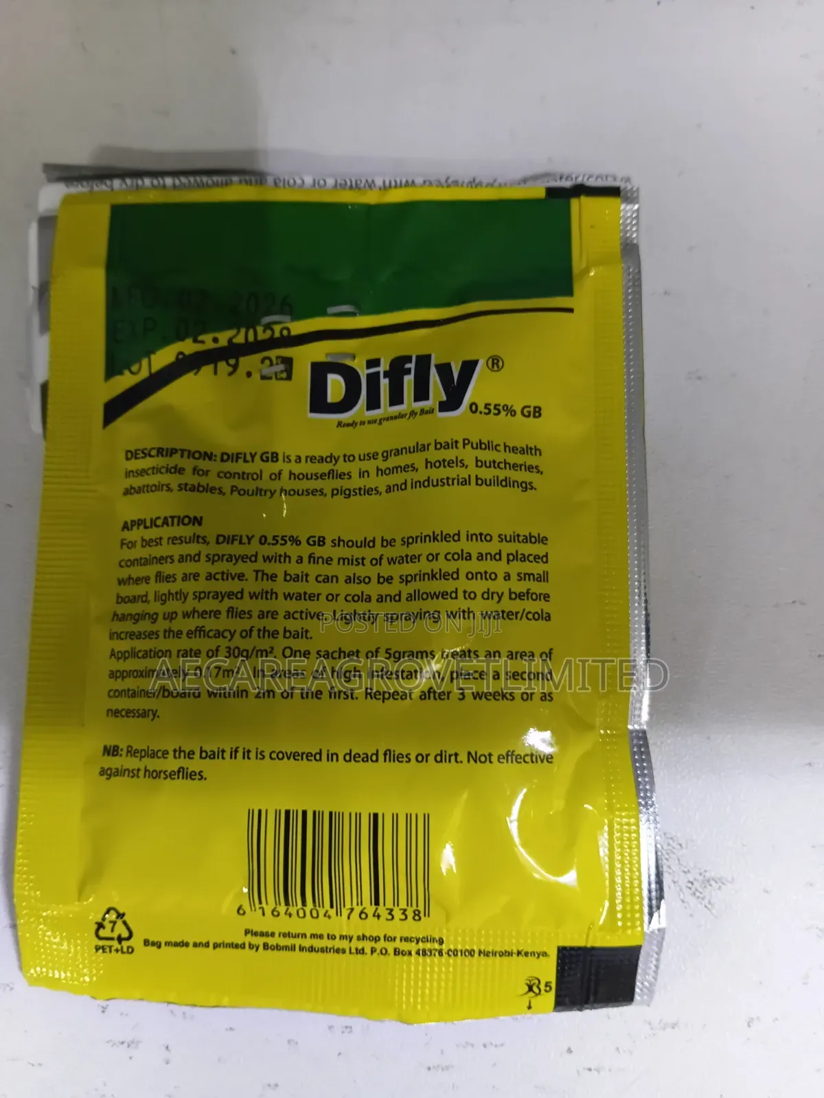 Difly Granular Flybait 0.55% Gb 5grams