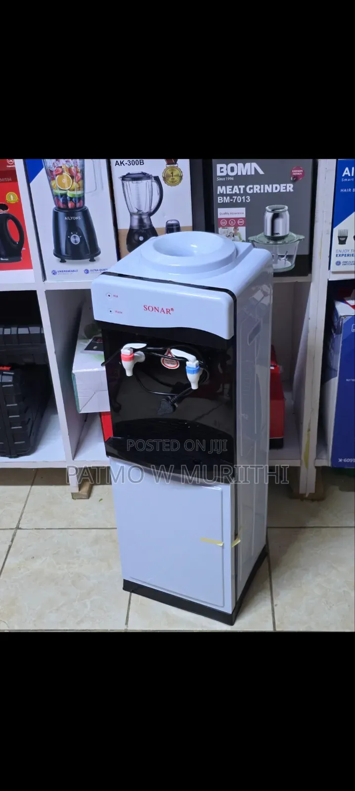 Sonar Water Dispenser 2 Taps