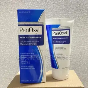 Panoxyl Acne Foaming Wash for Face and Body 10%Benzoyl Peroxide 156g