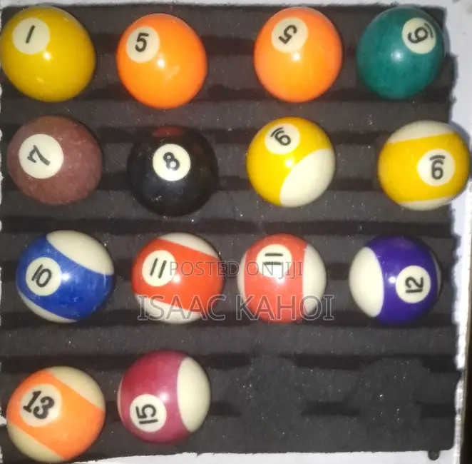 Spare Pool Table Balls