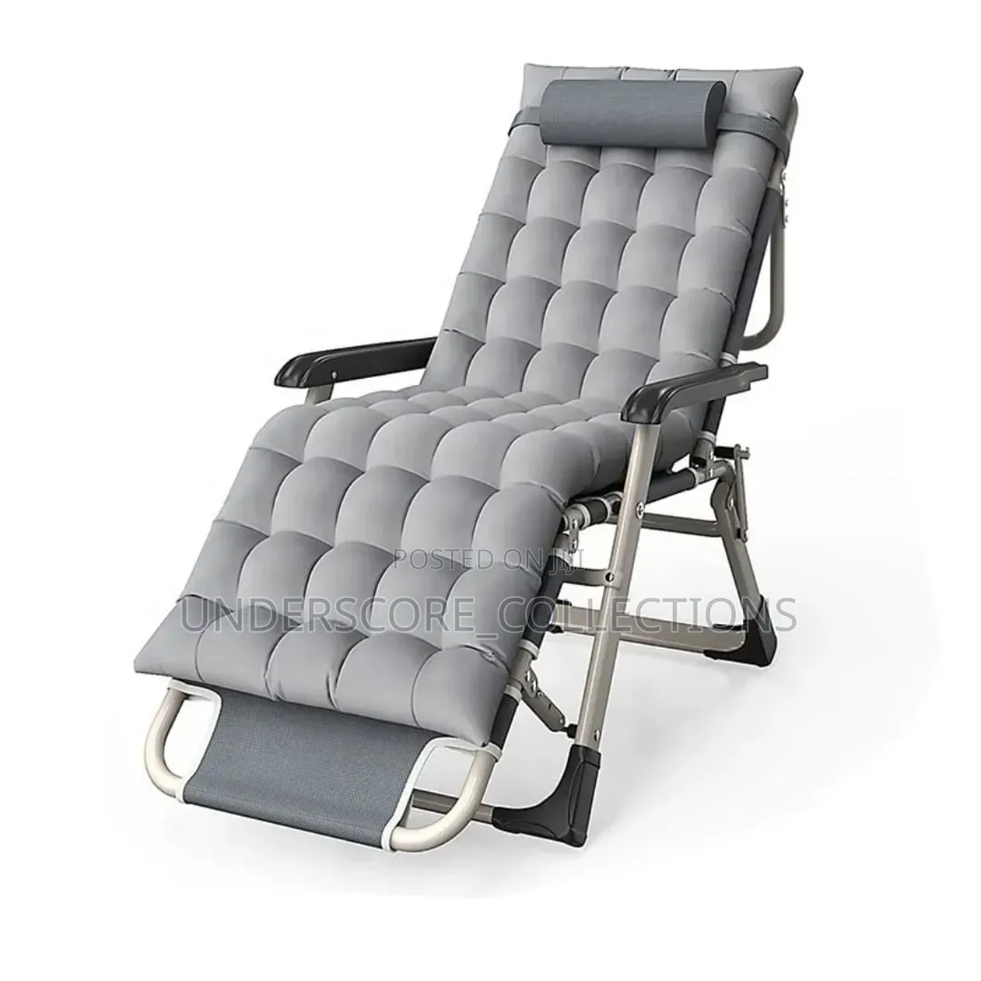 2 in 1 Foldable Chair/Bed With Cushion
