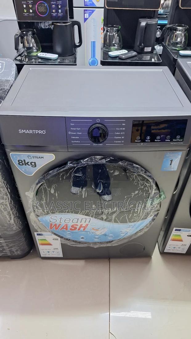Smartro 8kgs Front Load Fully Automatic Washing Machine at 32499 - main view