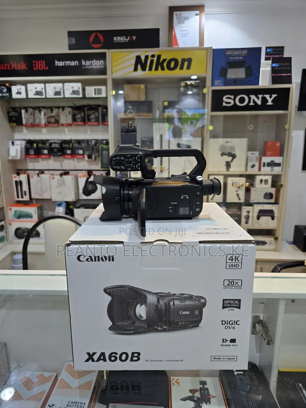 Canon Xa60b Professional Uhd Camcorder