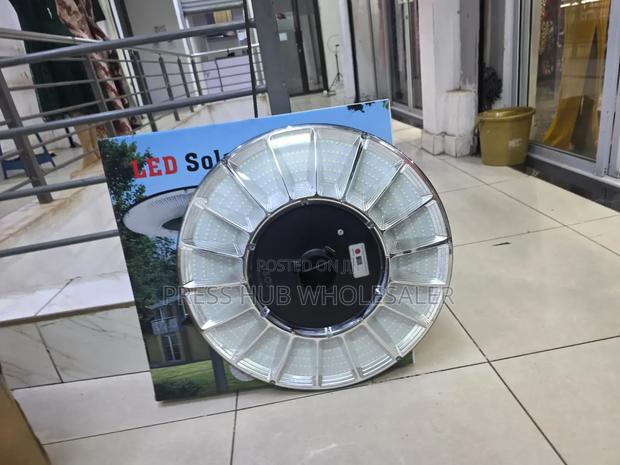 Jsot 3000w 360° Solar Ufo Light With a Remote Control