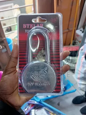 Top Security Stellar 65mmlong Neck Padlock/Anti-Rust Gate Padlock