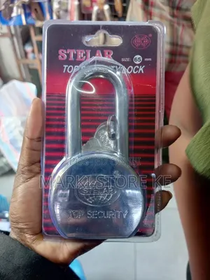 Top Security Stellar 65mmlong Neck Padlock/Anti-Rust Gate Padlock