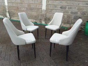 Padded Cream Dining Chairs