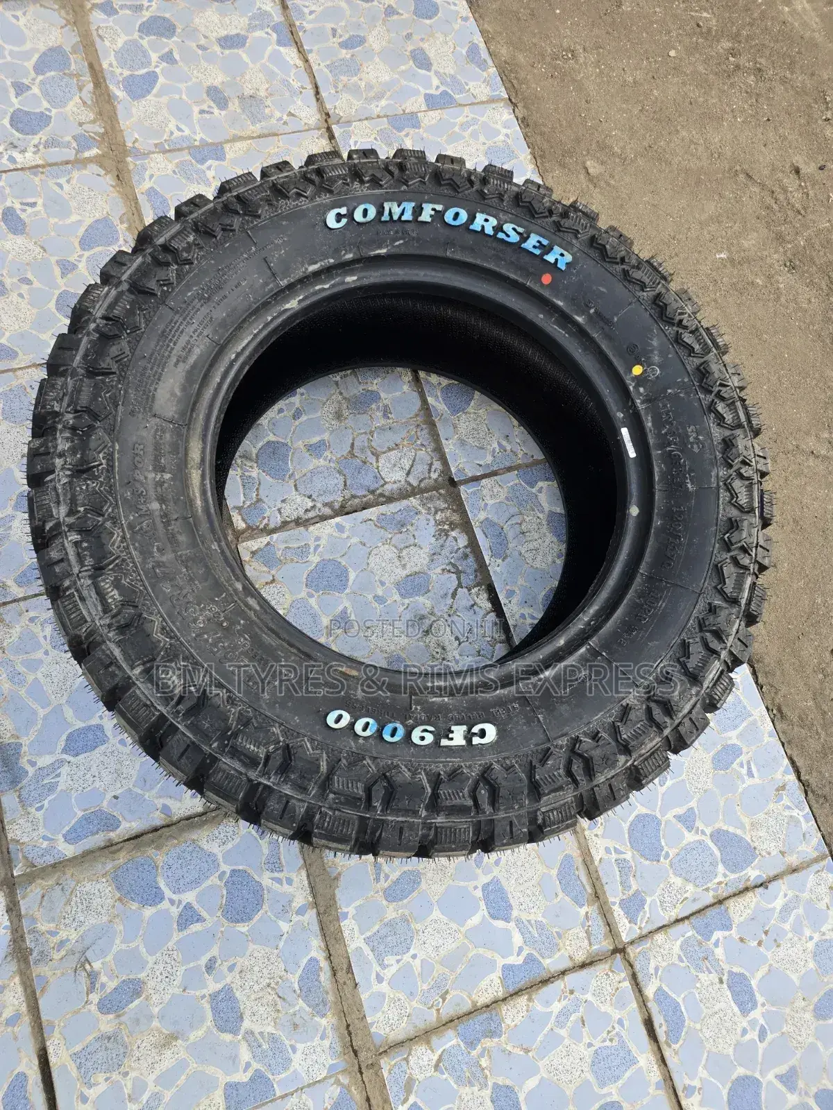 265 /65 R17 Comforser Tyres (Cf 9000) R/T.