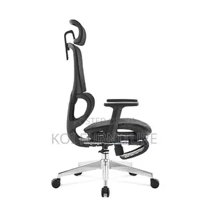 Chair Black Ergonomic Mesh Office Chairs With Headrests Footrests