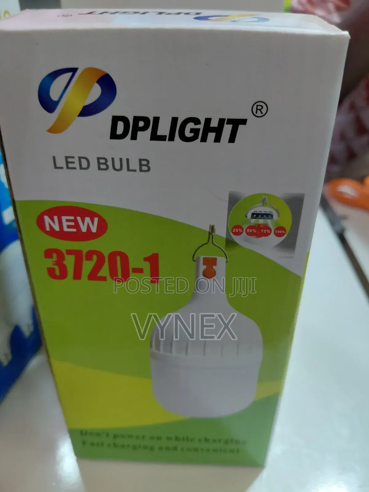 Dp Light 20w Rechargable White Bulb