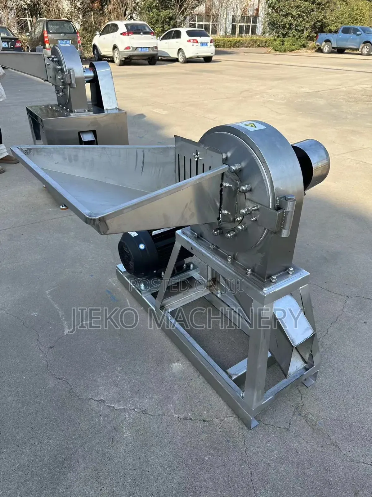 Commercial Stainless Steel Spice Grinder Machine.