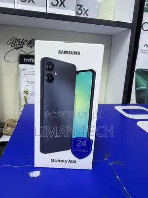 New Samsung Galaxy A06 64 GB Black