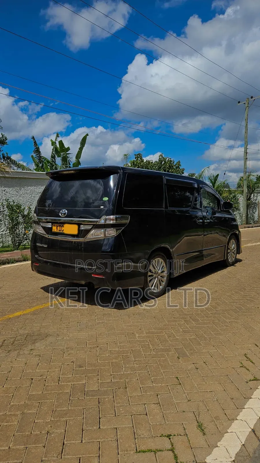 Toyota Vellfire 2014 Black