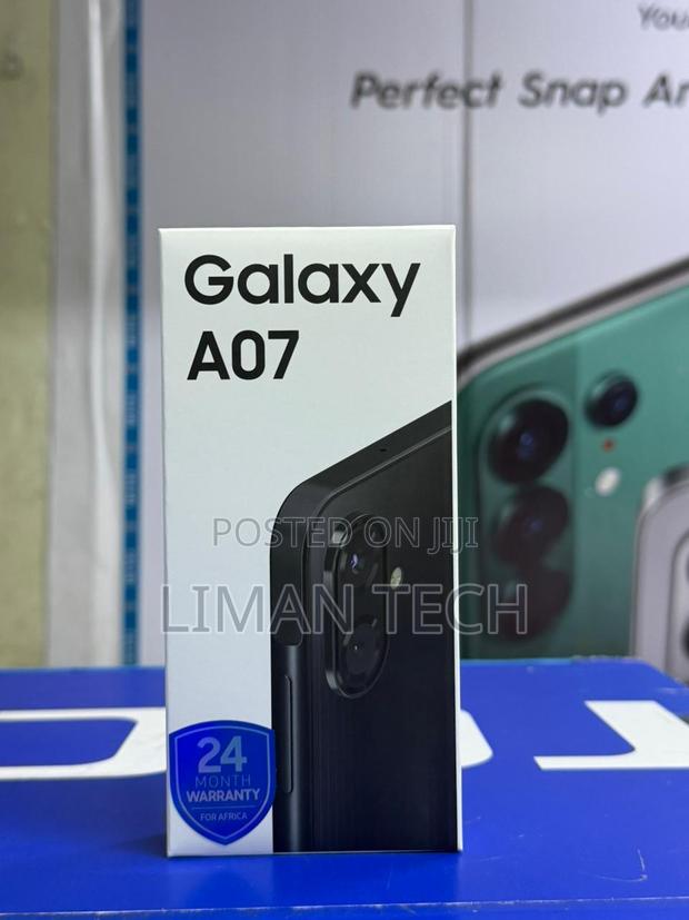 New Samsung Galaxy A07 128 GB Black - thumbnail 2