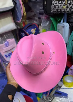 Pink Adult Unisex Cowboy/Cowgirl Hats