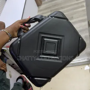 Black Make Up Bag /Carry on Rubber Bag