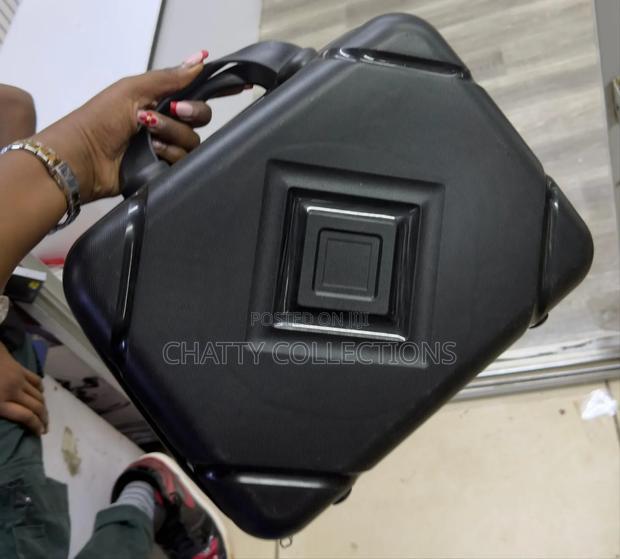 Black Make Up Bag /Carry on Rubber Bag - thumbnail 2