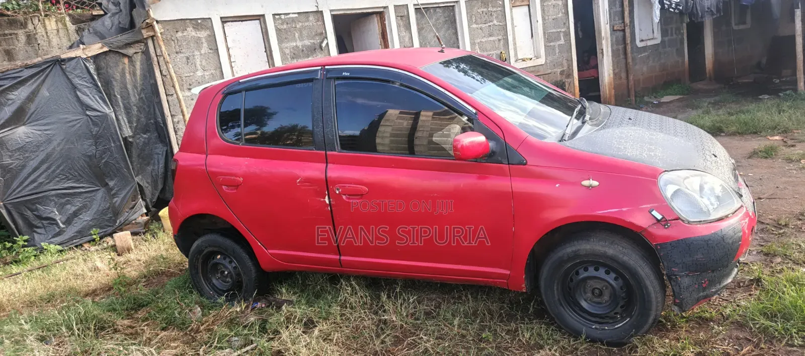 Toyota Vitz 2003 Red