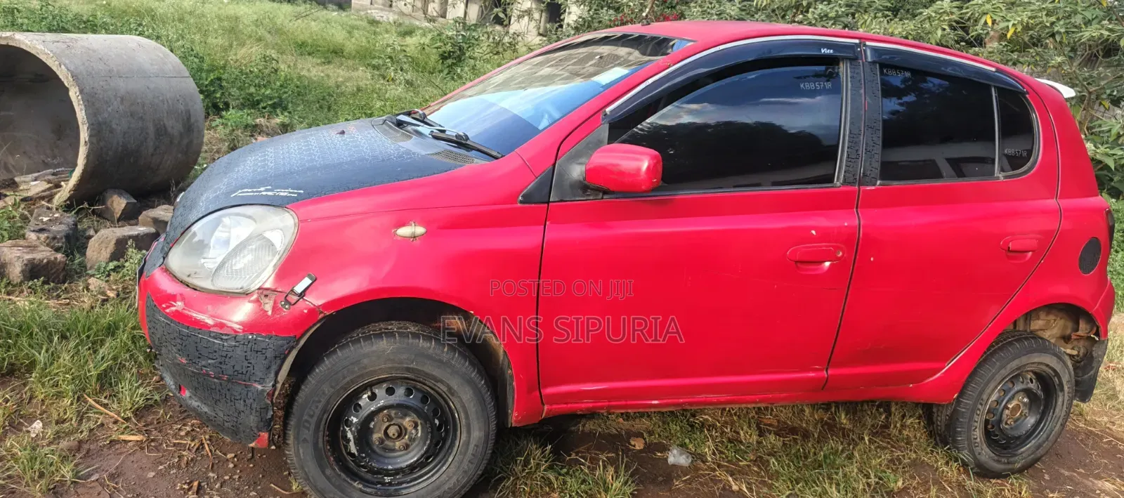 Toyota Vitz 2003 Red