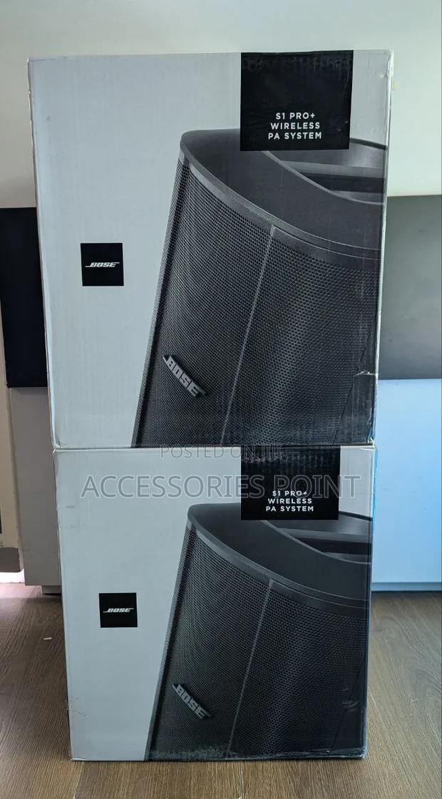 Bose S1 Pro+ All-in-One Wireless Pa Speaker - Powered, 11 HRS Playtime