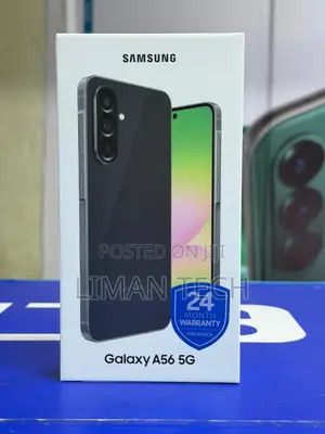 New Samsung Galaxy A56 256 GB Black