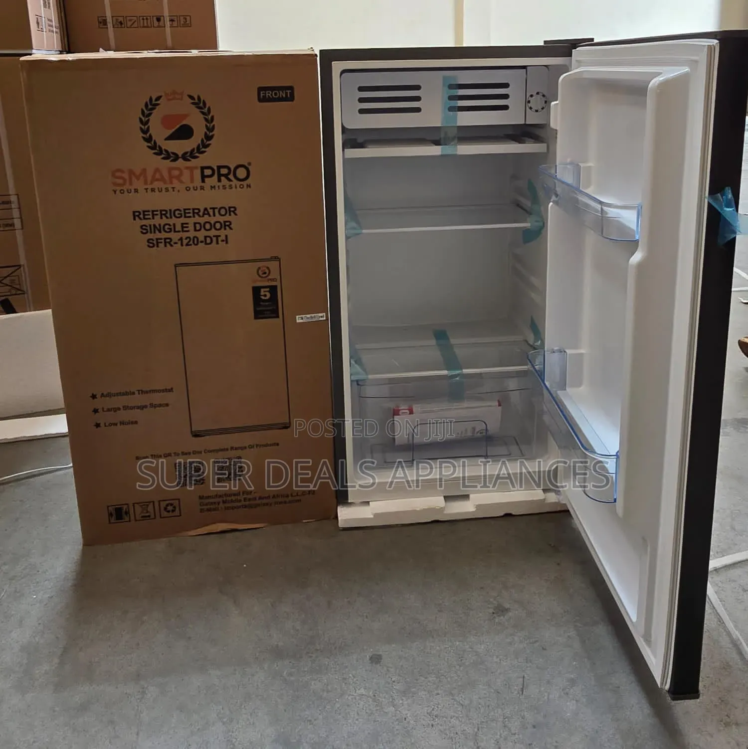 Smartpro 95litres Single Door Fridge