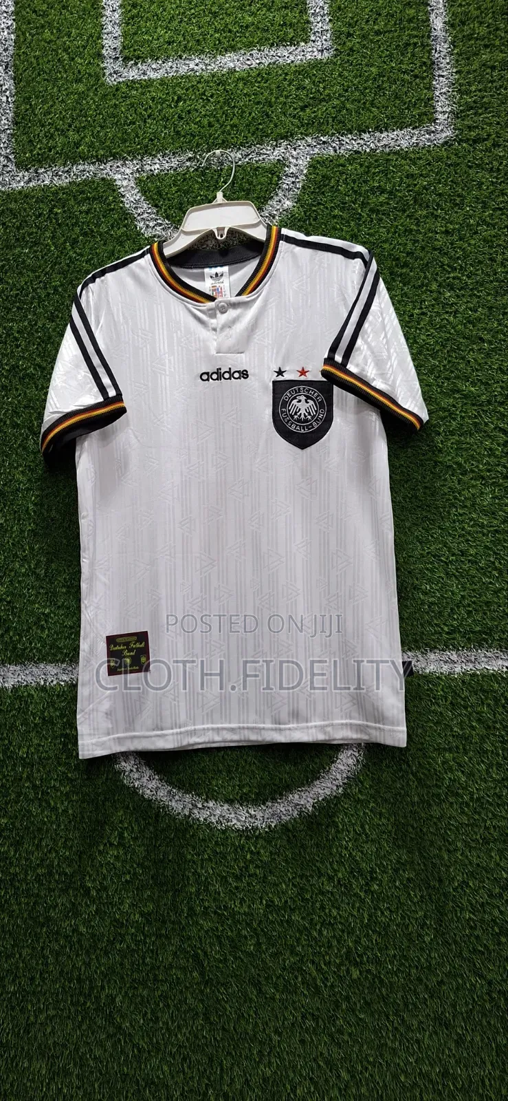 Germany Home 1996 Retro Jersey.