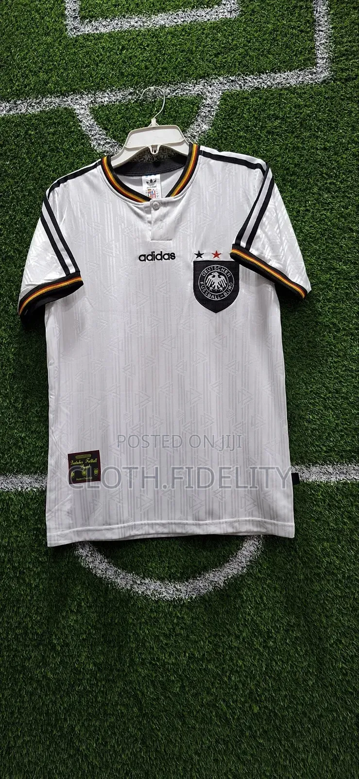 Germany Home 1996 Retro Jersey.