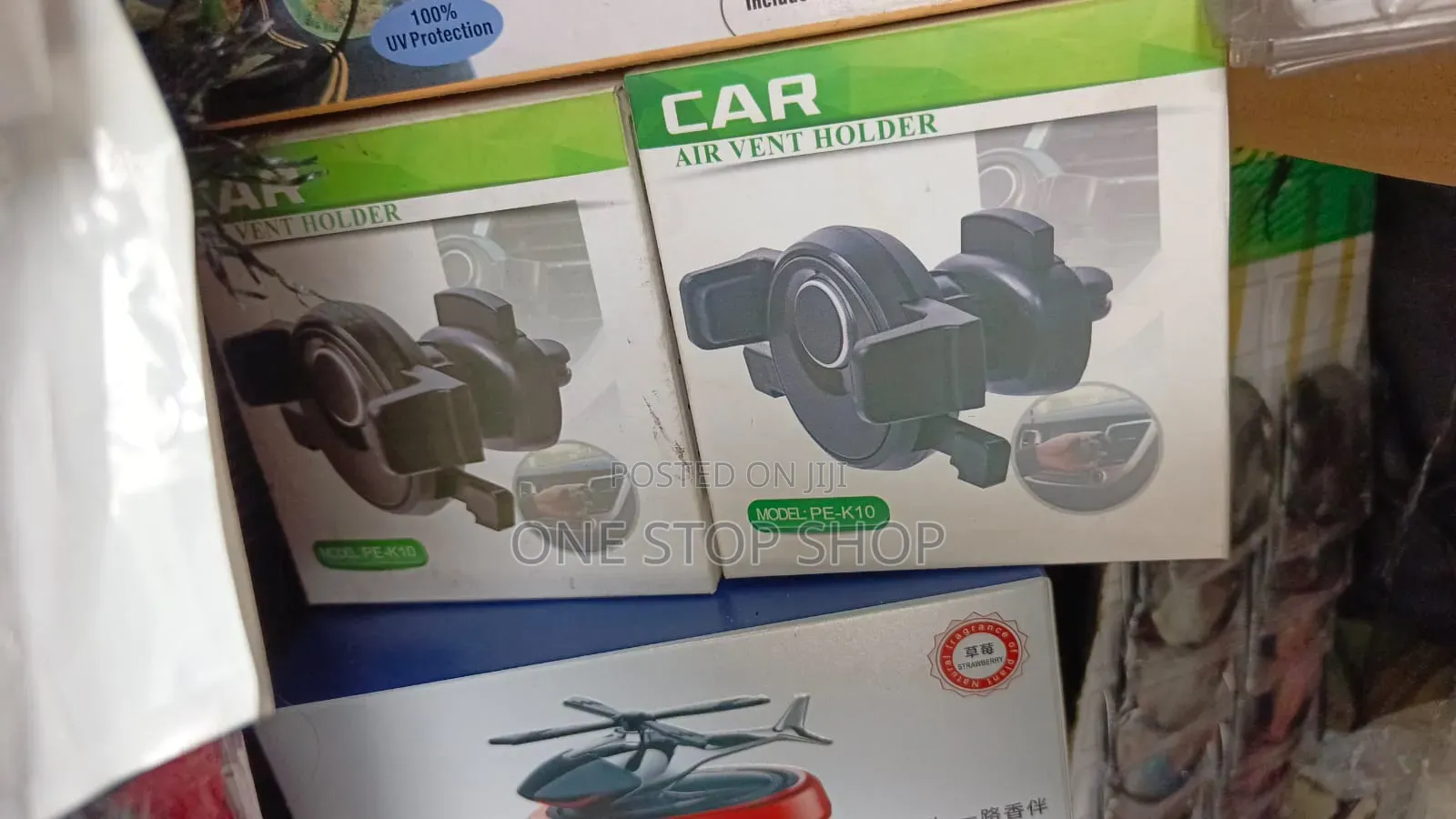 Car Rotatable Clip on Design Air Vent Phone Holder