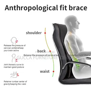Leather Adjustable Executive Study Arm Chair