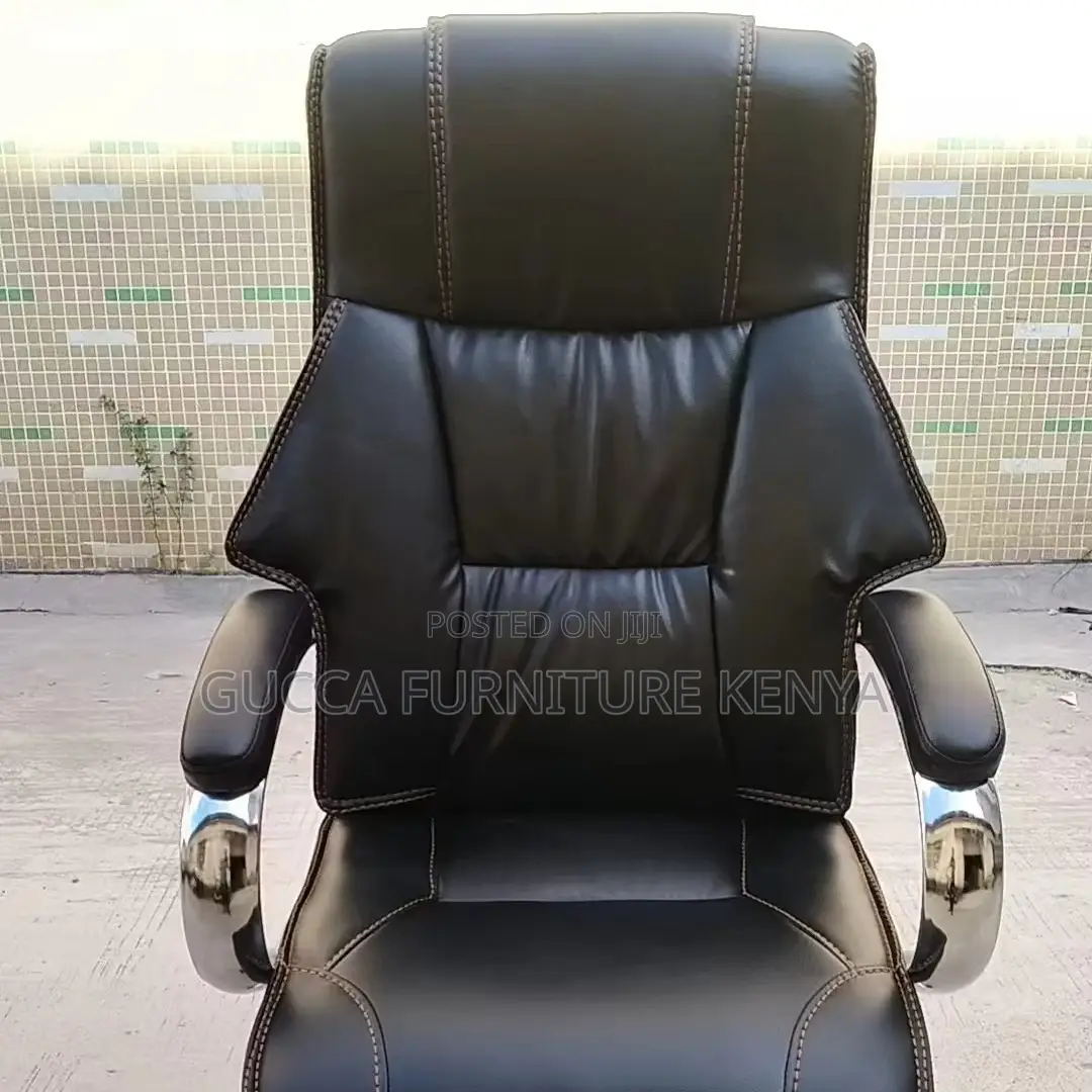 Leather Adjustable Executive Study Arm Chair