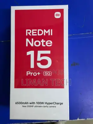 New Xiaomi Redmi Note 15 Pro+ 512 GB Black