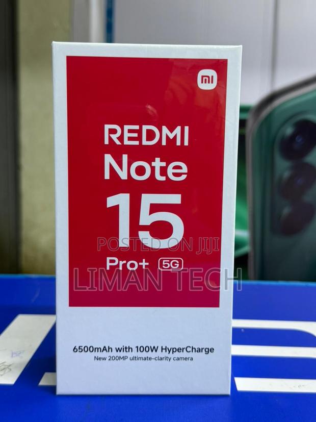 New Xiaomi Redmi Note 15 Pro+ 512 GB Black - thumbnail 2