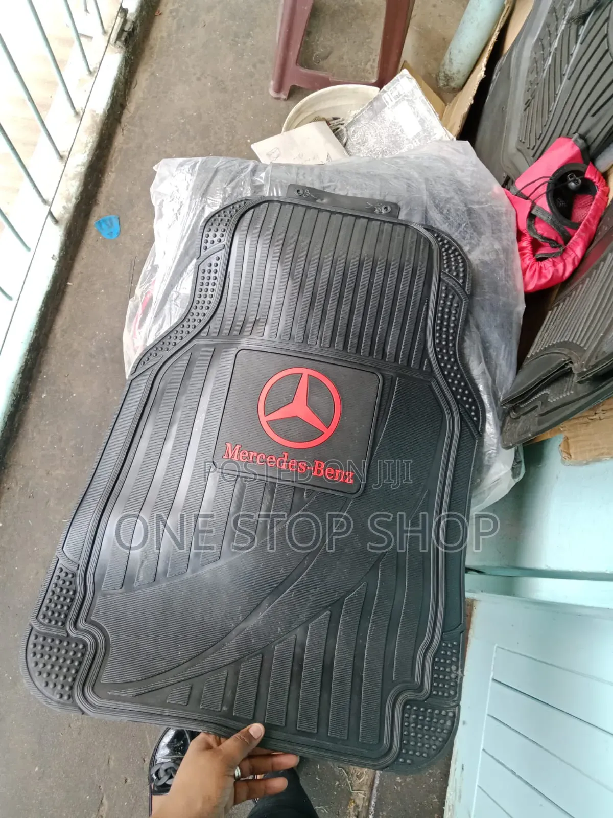 5pcs Mercedes Floor Mats Heavy Rubber Easy to Shake Out Rinse