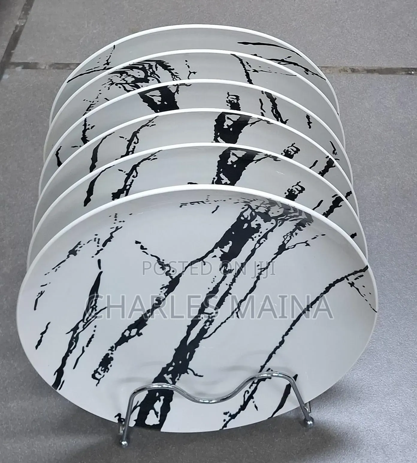 White Ceramic Plates