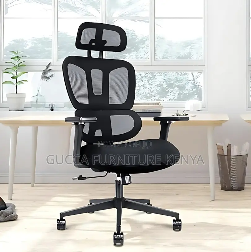 Ergonomic High Executive Swivel Secretary Chair
