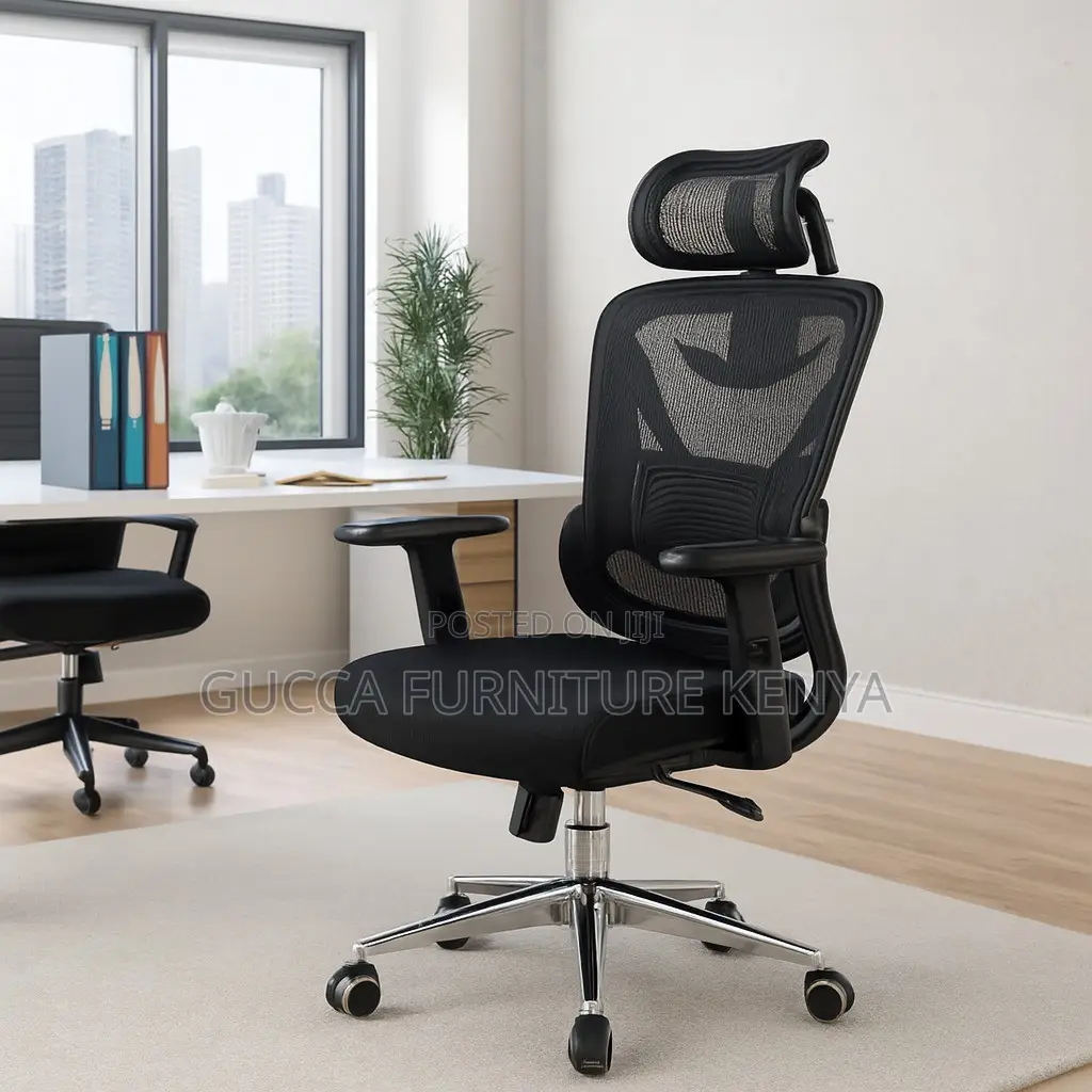 Ergonomic High Executive Swivel Secretary Chair