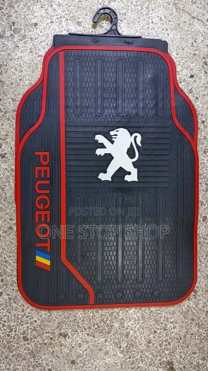 High Quality Durable Peugout Floor Mats With Lion Logo