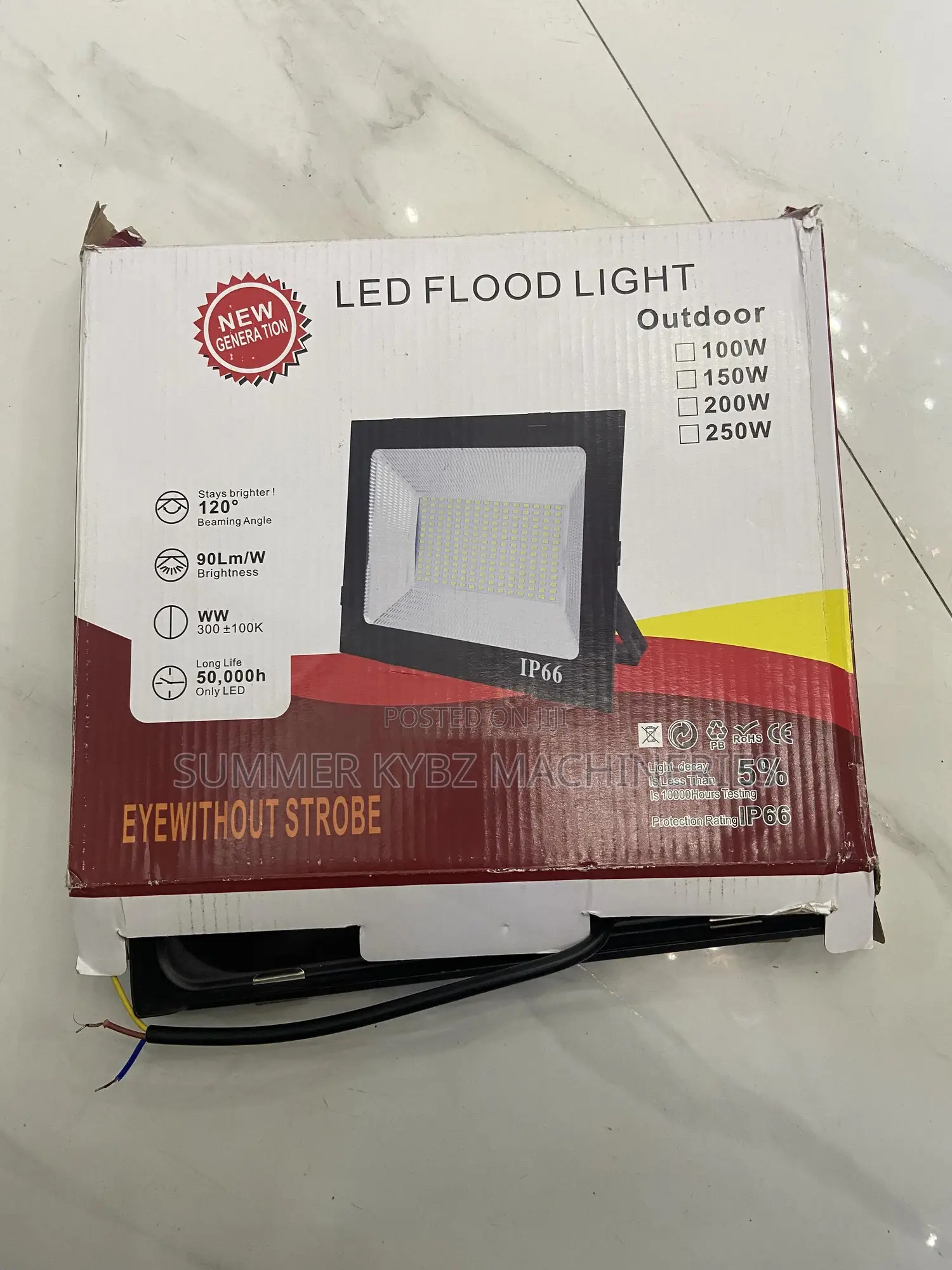 100w Ip66 Floodlights