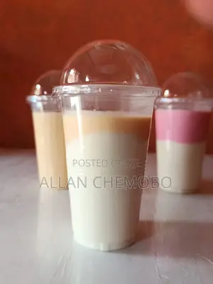 Layered Organic Yoghurts